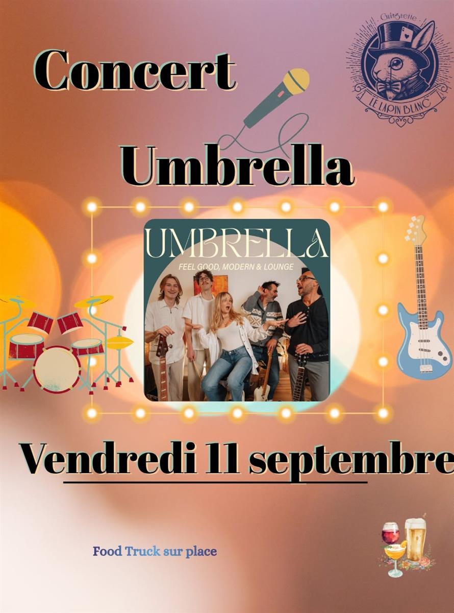 Concert Umbrella - Crédit: Le lapin blanc | CC BY-NC-ND 4.0
