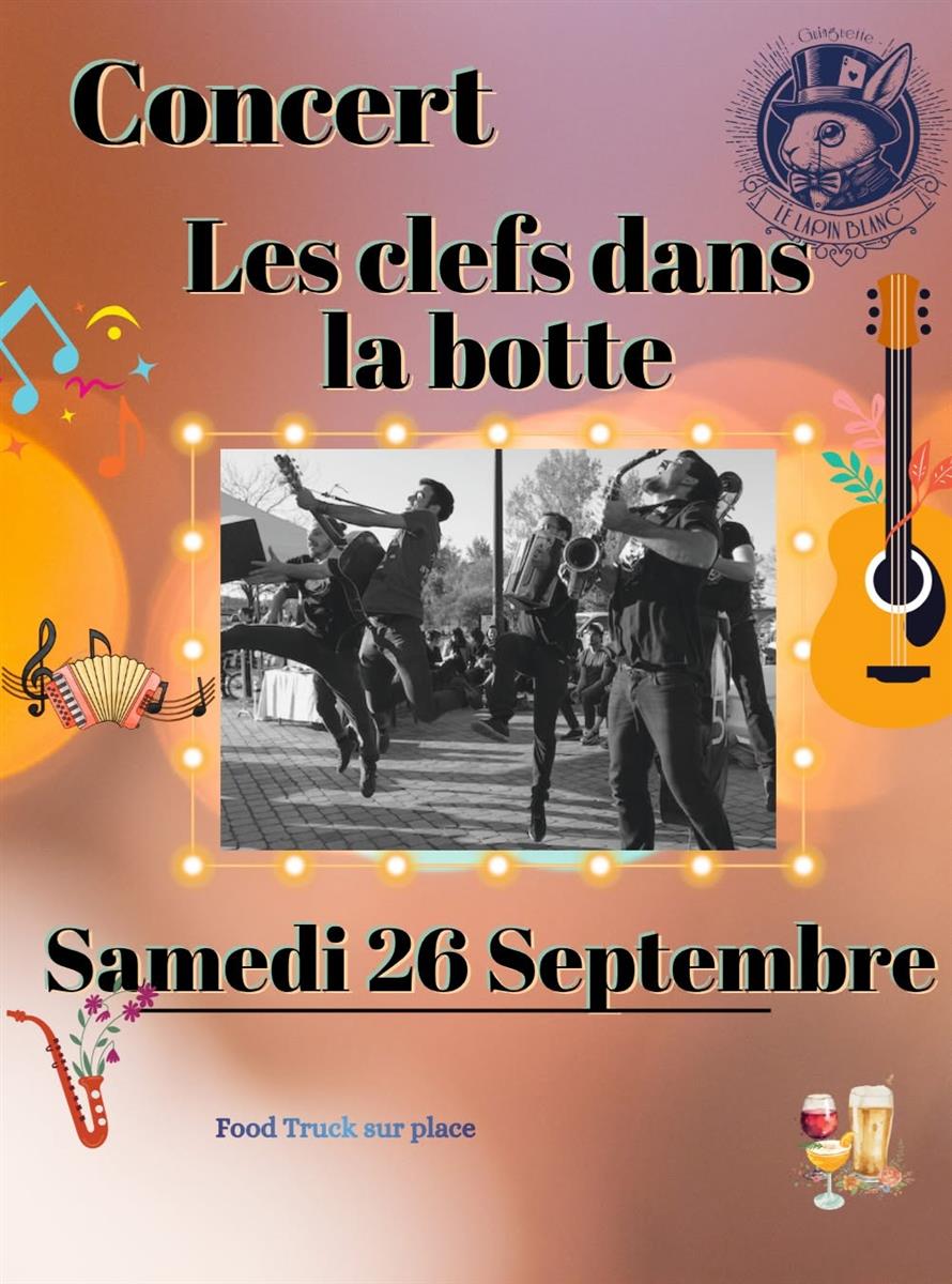 Concert Les Clefs dan ... - Crédit: Le lapin blanc | CC BY-NC-ND 4.0