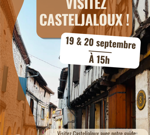 Journées Européennes du Patrimoine - Visite gratuite de Casteljaloux
