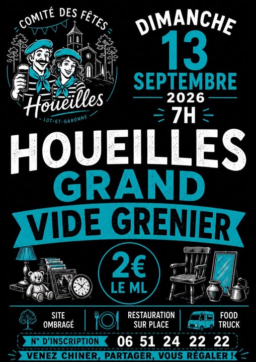 Grand vide grenier - Crédit: Comité des fêtes | CC BY-NC-ND 4.0