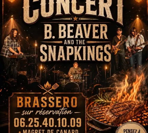 Concert B. Beaver and the Snapkings