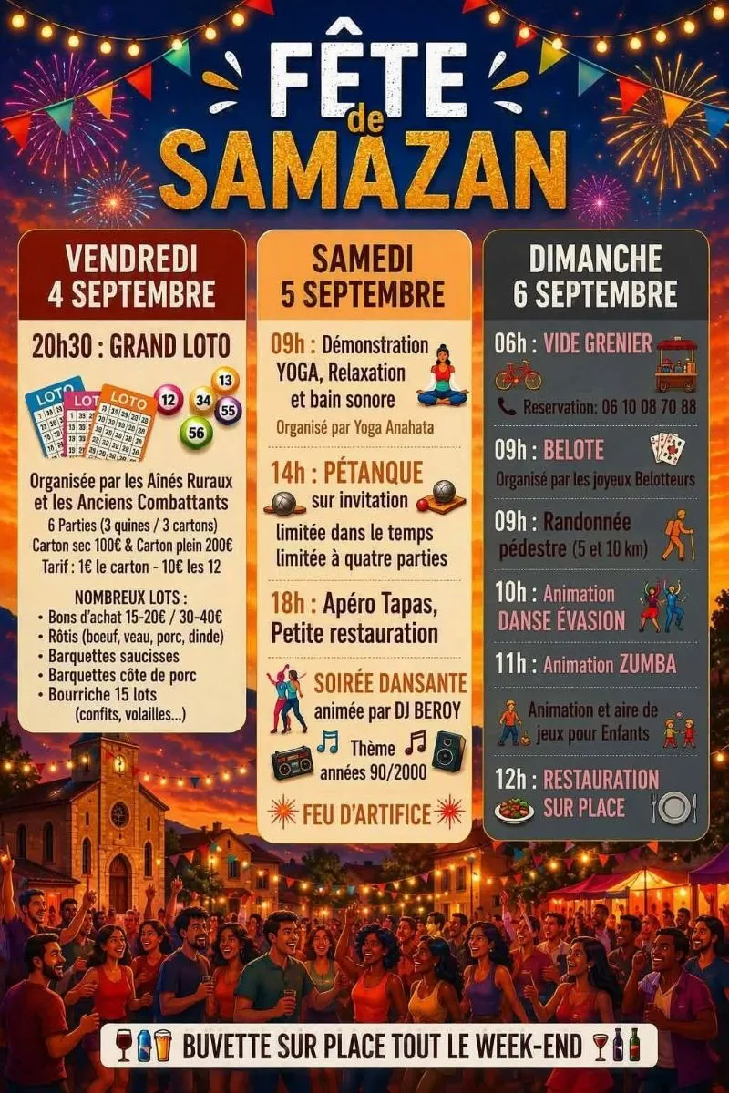 Fêtes de Samazan - Crédit: comite des fêtes de Samazan | CC BY-NC-ND 4.0