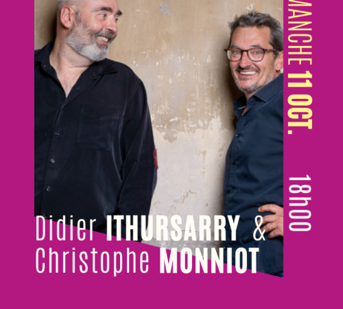 Festival Jazz et Garonne #16 - Concert Didier ITHURSARRY & Christophe MONNIOT Duo