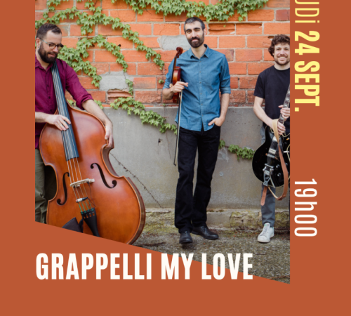 Festival Jazz et Garonne #16 - Concert Grappeli My Love au Bar "Chez les Filles"