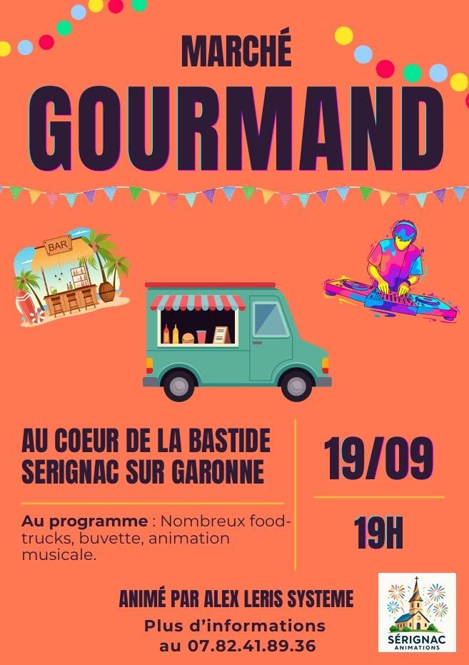 Marché gourmand à Sér ... - Crédit: @serignacanimations | CC BY-NC-ND 4.0