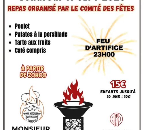 Repas du comité des fêtes