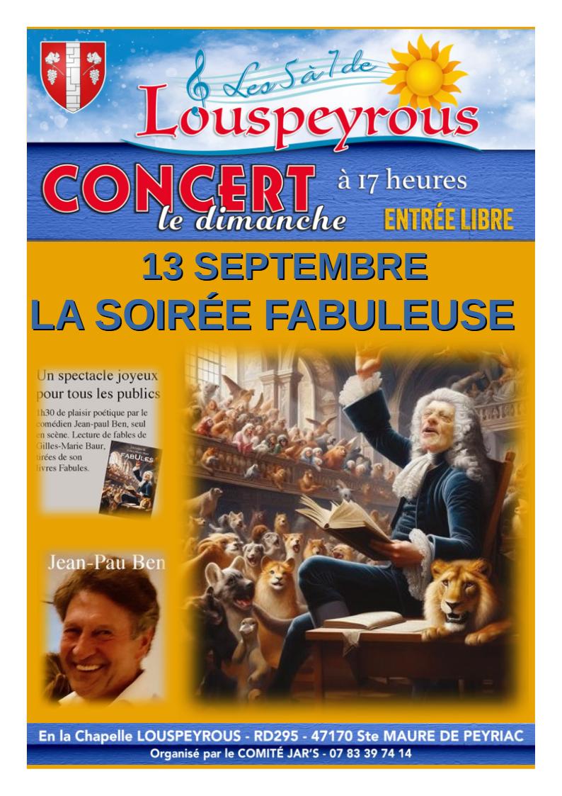 Concert Les 5 à 7 de ... - Crédit: Comité JAR'S | CC BY-NC-ND 4.0