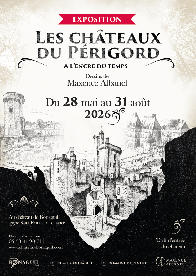 Châteaux du Périgord - à l'encre du temps 2026