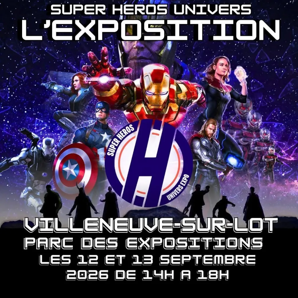 Exposition Super-héro ... - Crédit: Klissing Bruno | CC BY-NC-ND 4.0