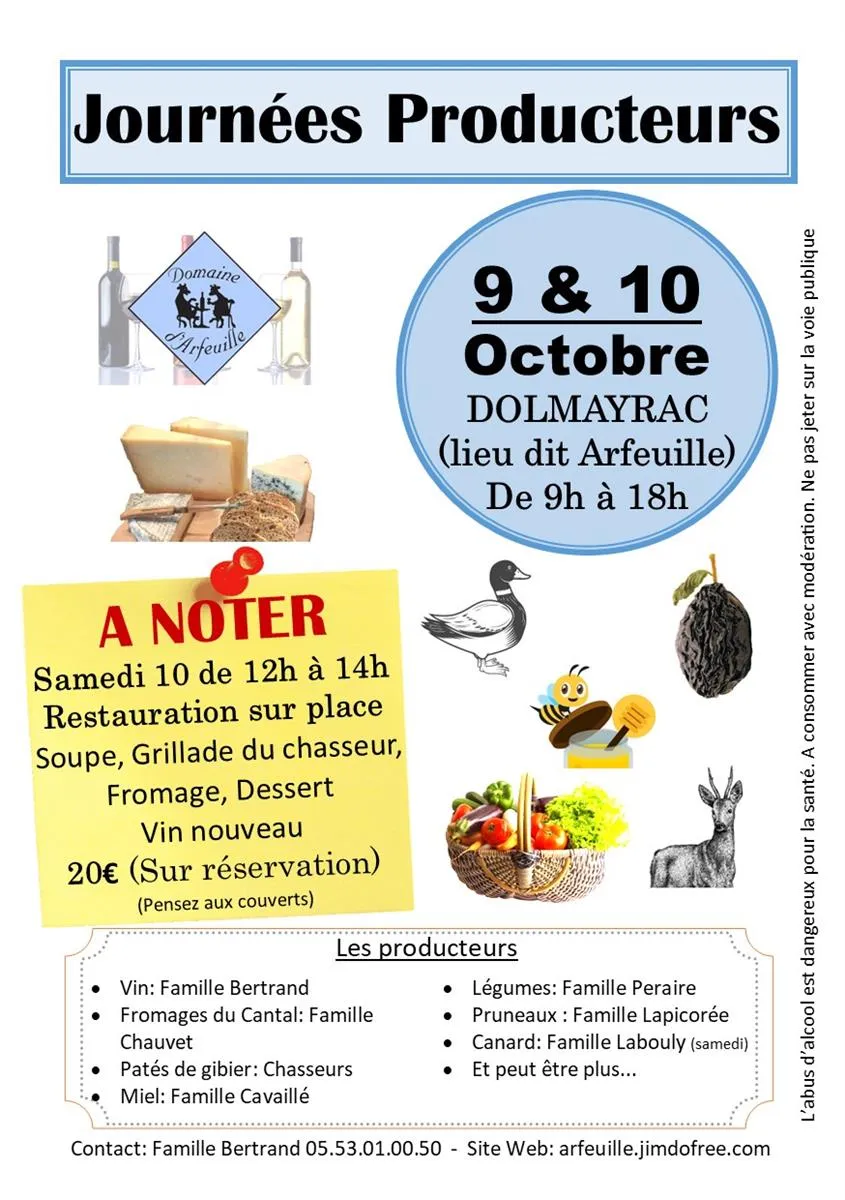 Journées des Producte ... - Crédit: EARL domaine d'arfeuille | CC BY-NC-ND 4.0