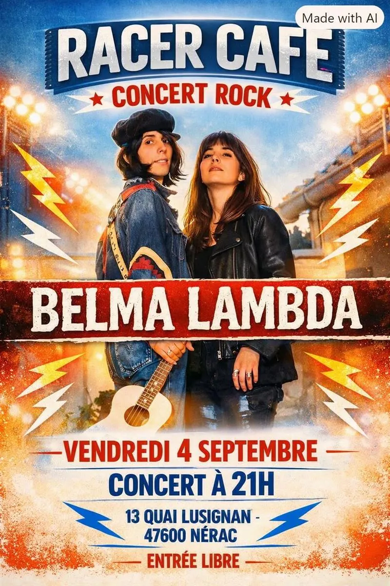 Concert ROCK - Belma ... - Crédit: Racer Café | CC BY-NC-ND 4.0