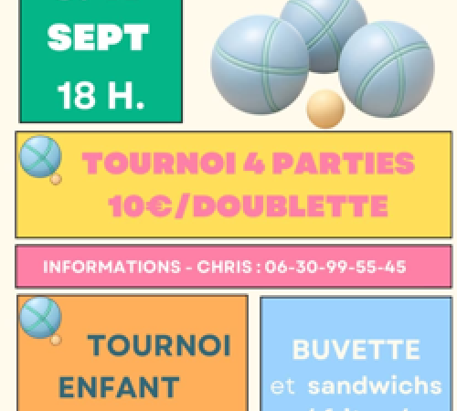 Tournoi 4 parties à Pardaillan