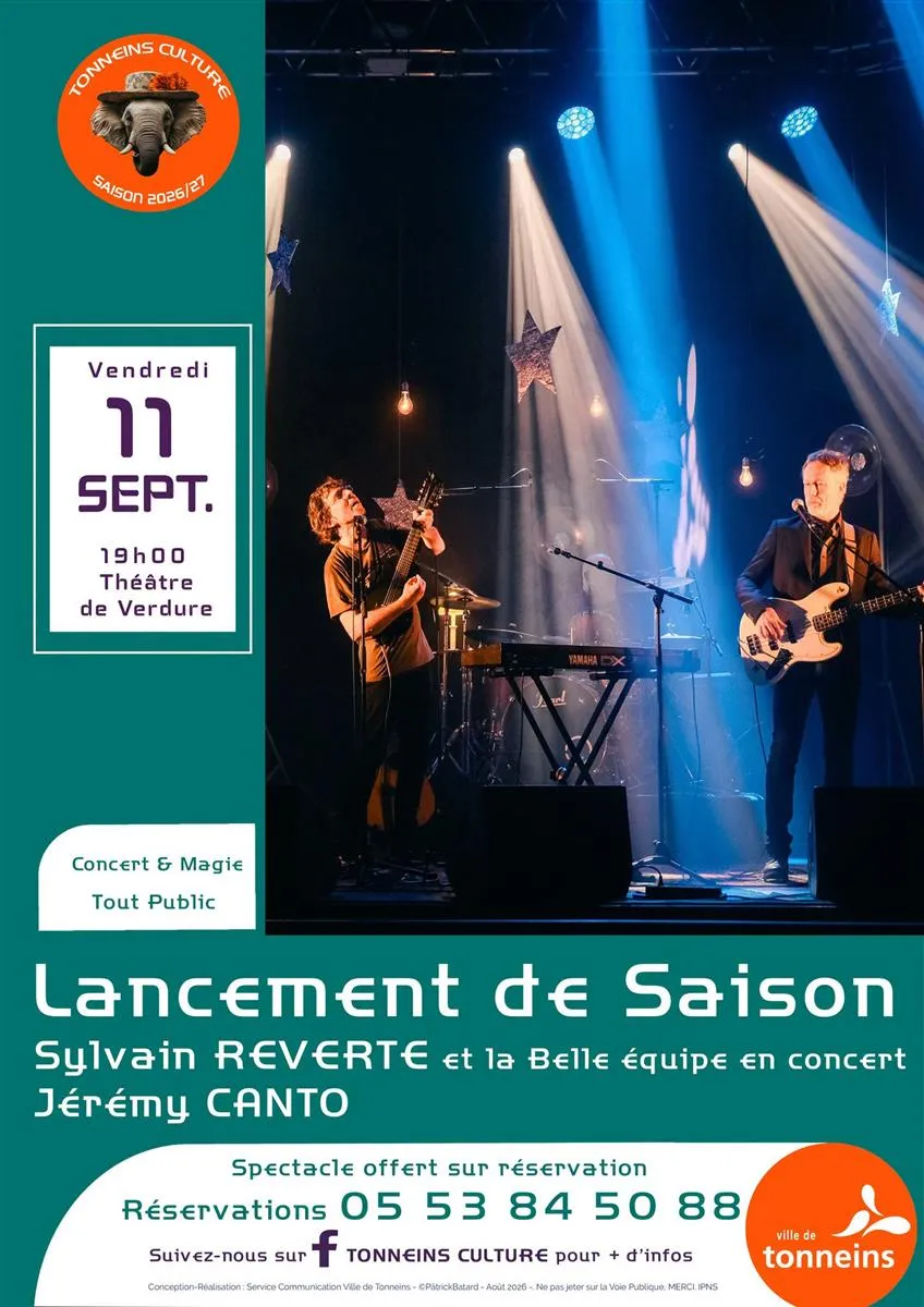 Concert et magie - La ... - Crédit: Ville de Tonneins | CC BY-NC-ND 4.0