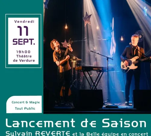 Concert et magie - Lancement de saison