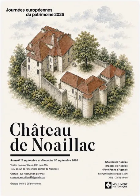 Journées Européennes ... - Crédit: Château de Noillac | CC BY-NC-ND 4.0