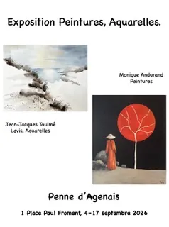 Exposition : Peinture ... - Crédit: Mairie de Penne d'Agenais | CC BY-NC-ND 4.0