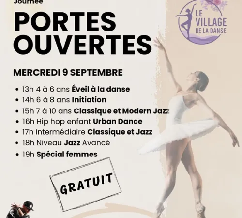 Portes ouvertes de l'asssociation le Village de la danse
