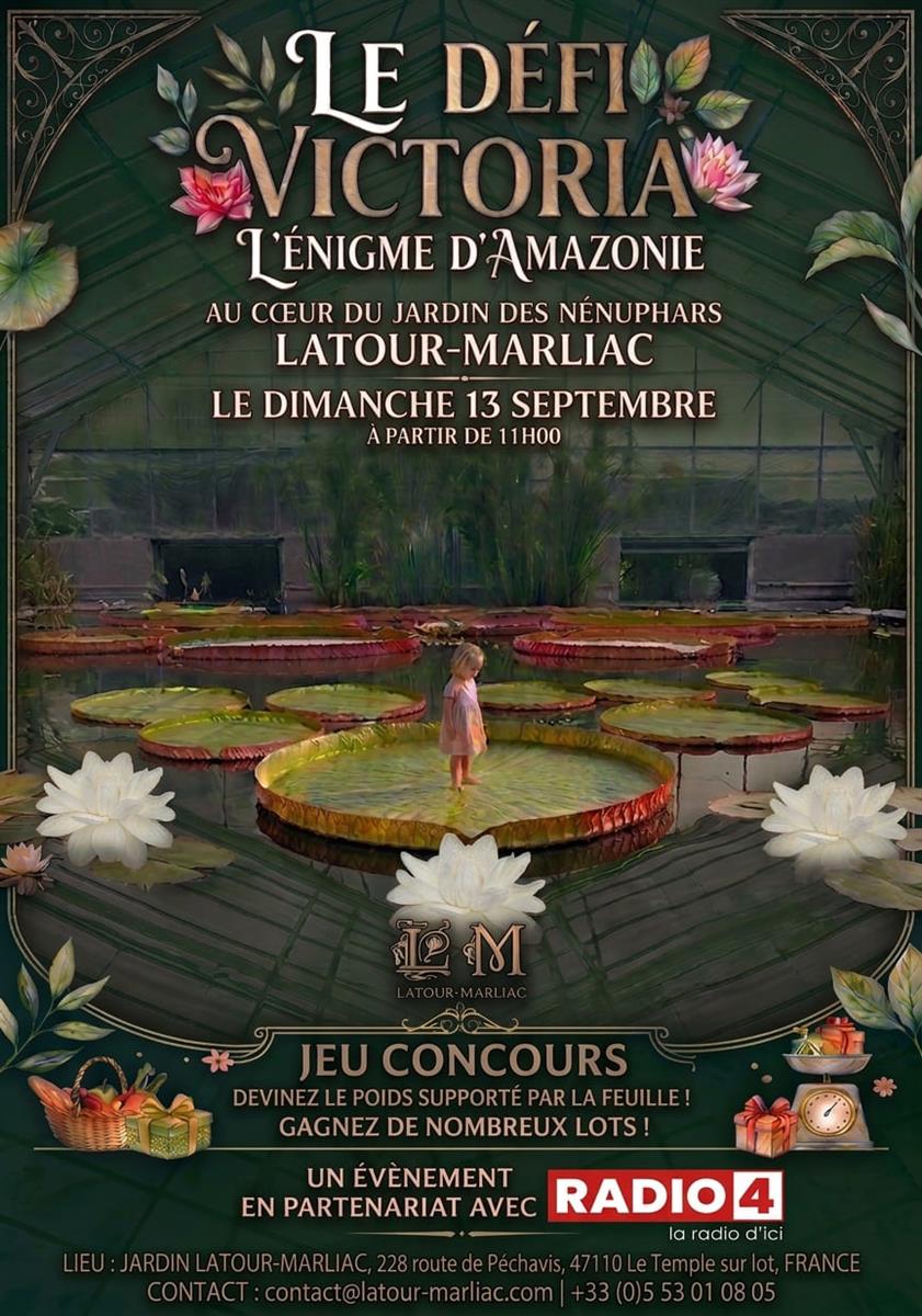 Le défi Victoria - Crédit: ©Latour-Marliac | CC BY-NC-ND 4.0