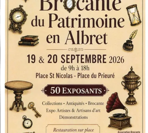 Brocante du Patrimoine en Albret