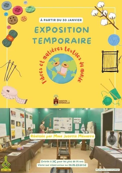 Exposition temporaire ... - Crédit: ©Comité d'Études Historiques et Archéologiques de Sainte-Bazeille | CC BY-NC-ND 4.0