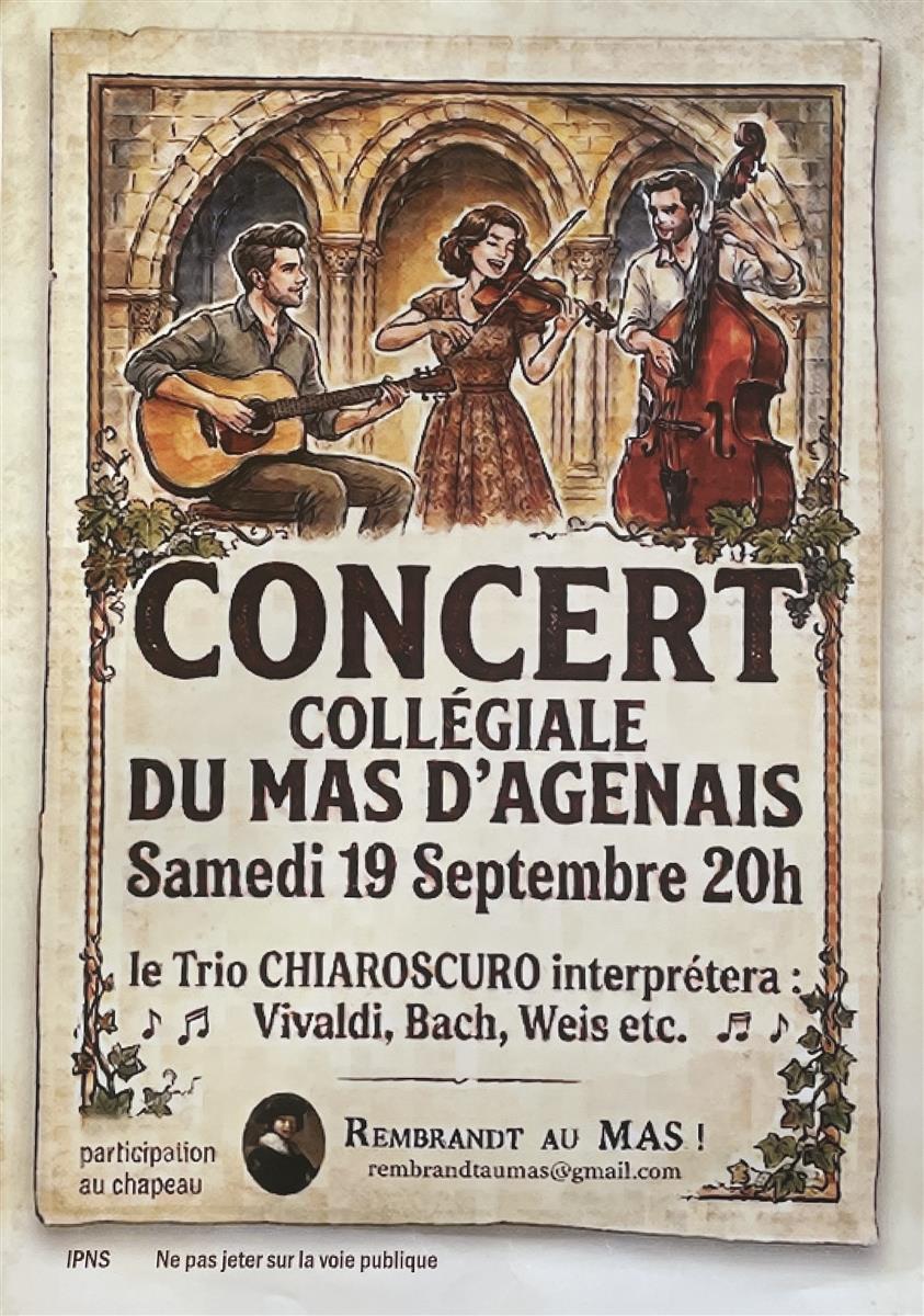 Concert à la collégia ... - Crédit: Rembrandt au Mas | CC BY-NC-ND 4.0
