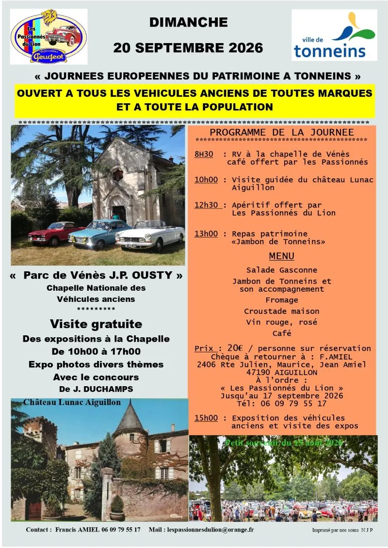 Journées du patrimoin ... - Crédit: Les passionnés du lion | CC BY-NC-ND 4.0
