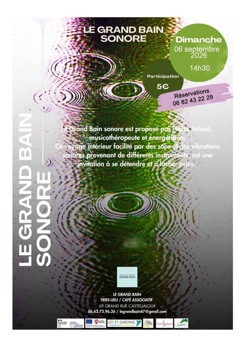 Le Grand Bain sonore - Crédit: Pierre TEBOUL | CC BY-NC-ND 4.0
