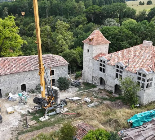 Visites de la maison forte du Goulet à l'occasion des Journées européennes du patrimoine