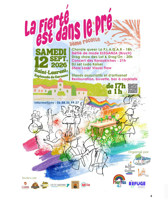 La fierté est dans le pré