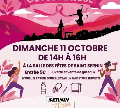 Octobre rose avec Sernin Move