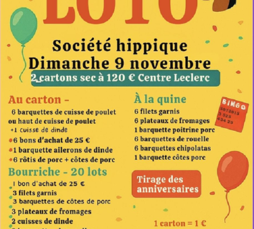 Loto de la Société Hippique
