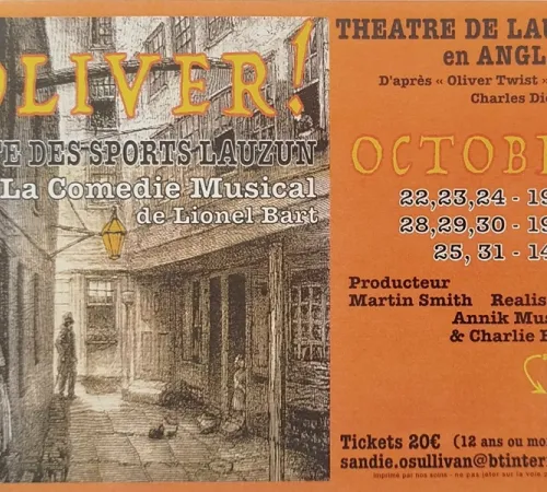 Théâtre Lauzun "Oliver !"
