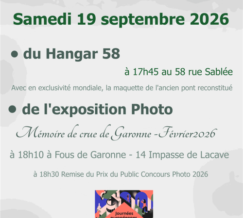 Visite commentée du Hangar 58 - Journées Européennes du Patrimoins