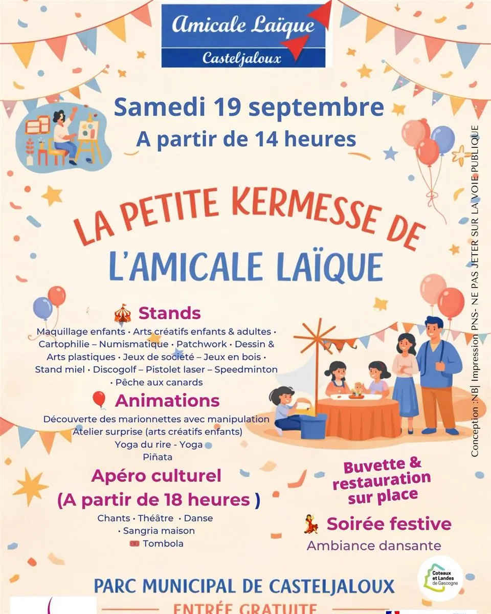 La petite kermesse de ... - Crédit: Amicale Laïque | CC BY-NC-ND 4.0