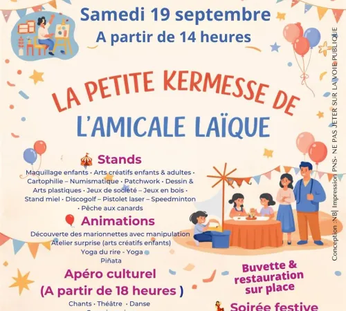 La petite kermesse de l'Amicale Laïque