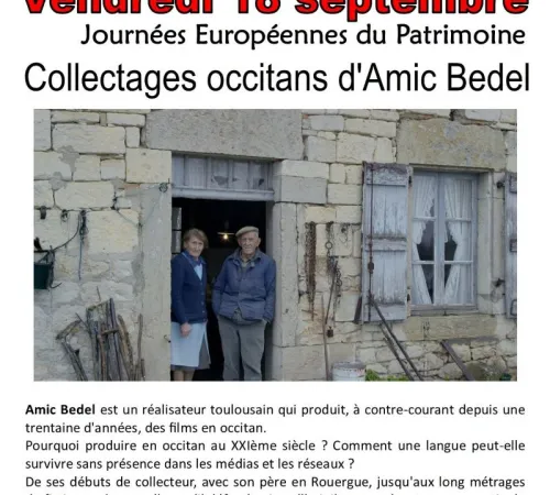 Journées Européennes du Patrimoine par les ATP de Marmande - Collectages Occitans d'Amic Bedel