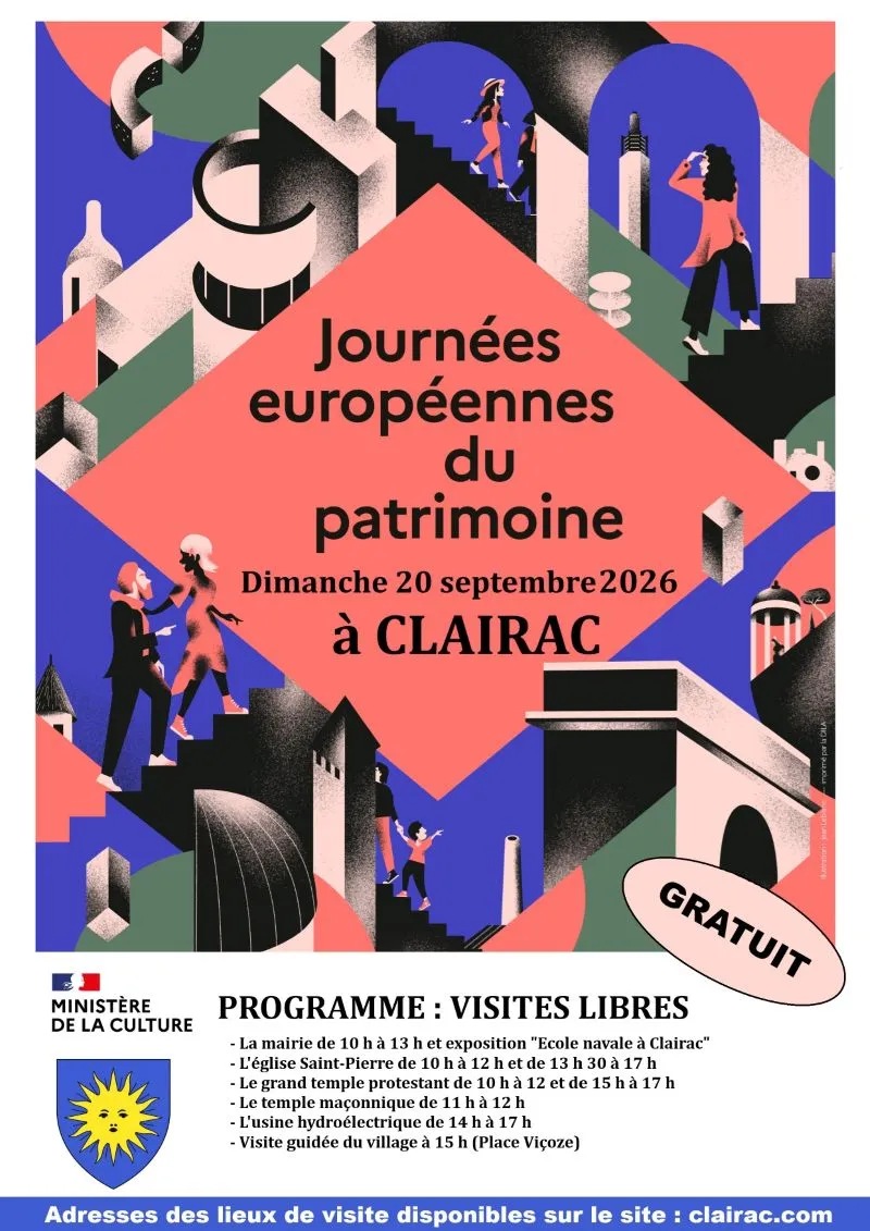 Les Journées Européen ... - Crédit: ville de clairac | CC BY-NC-ND 4.0
