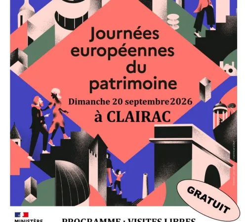 Les Journées Européennes du Patrimoine à Clairac