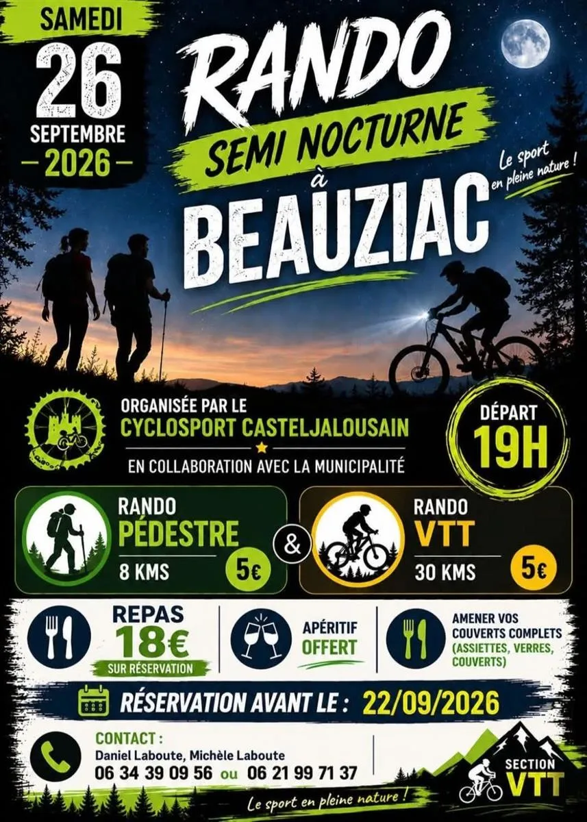Rando semi-nocturne - Crédit: CSC | CC BY-NC-ND 4.0