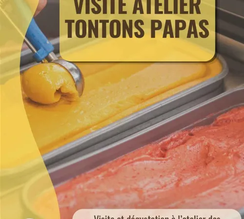 Visite de l'atelier des Tontons Papas