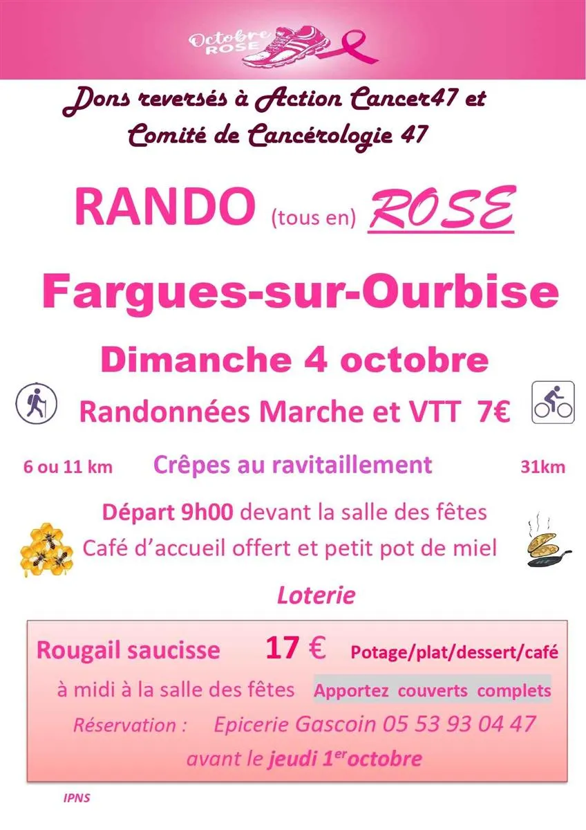 Rando (tous en) Rose - Crédit: Comité des fêtes | CC BY-NC-ND 4.0