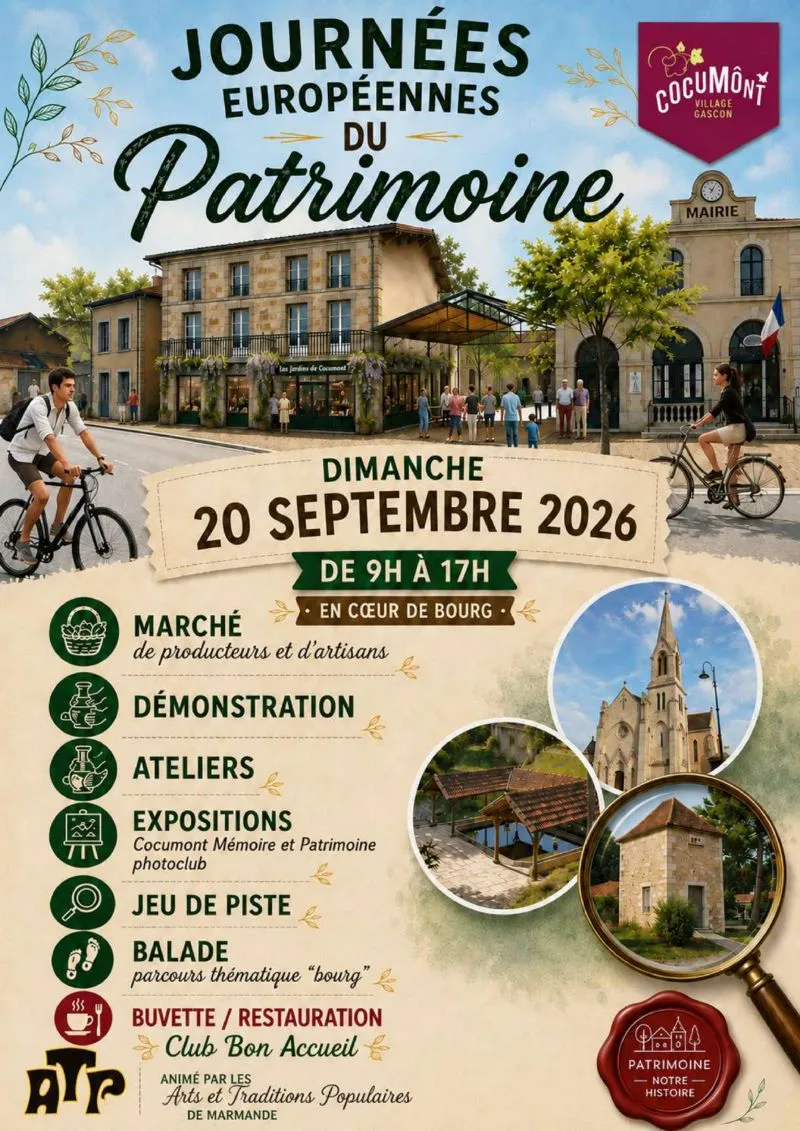 Journées Européennes ... - Crédit: ville de cocumont | CC BY-NC-ND 4.0