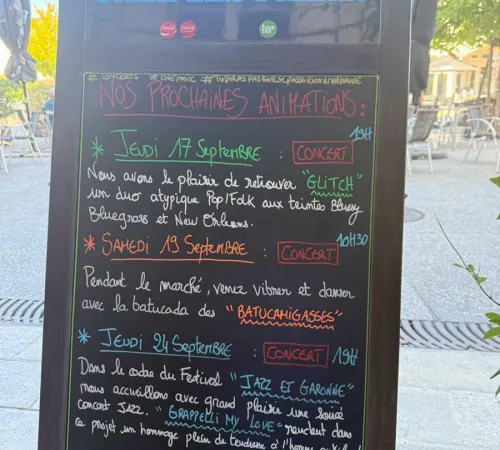 Concert "Les Frères de Loin" au Café Le Commerce Chez les Filles