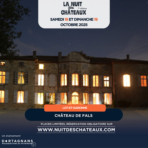 La Nuit des Châteaux au château de Fals