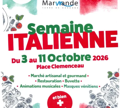 La semaine italienne - Marché gourmand italien