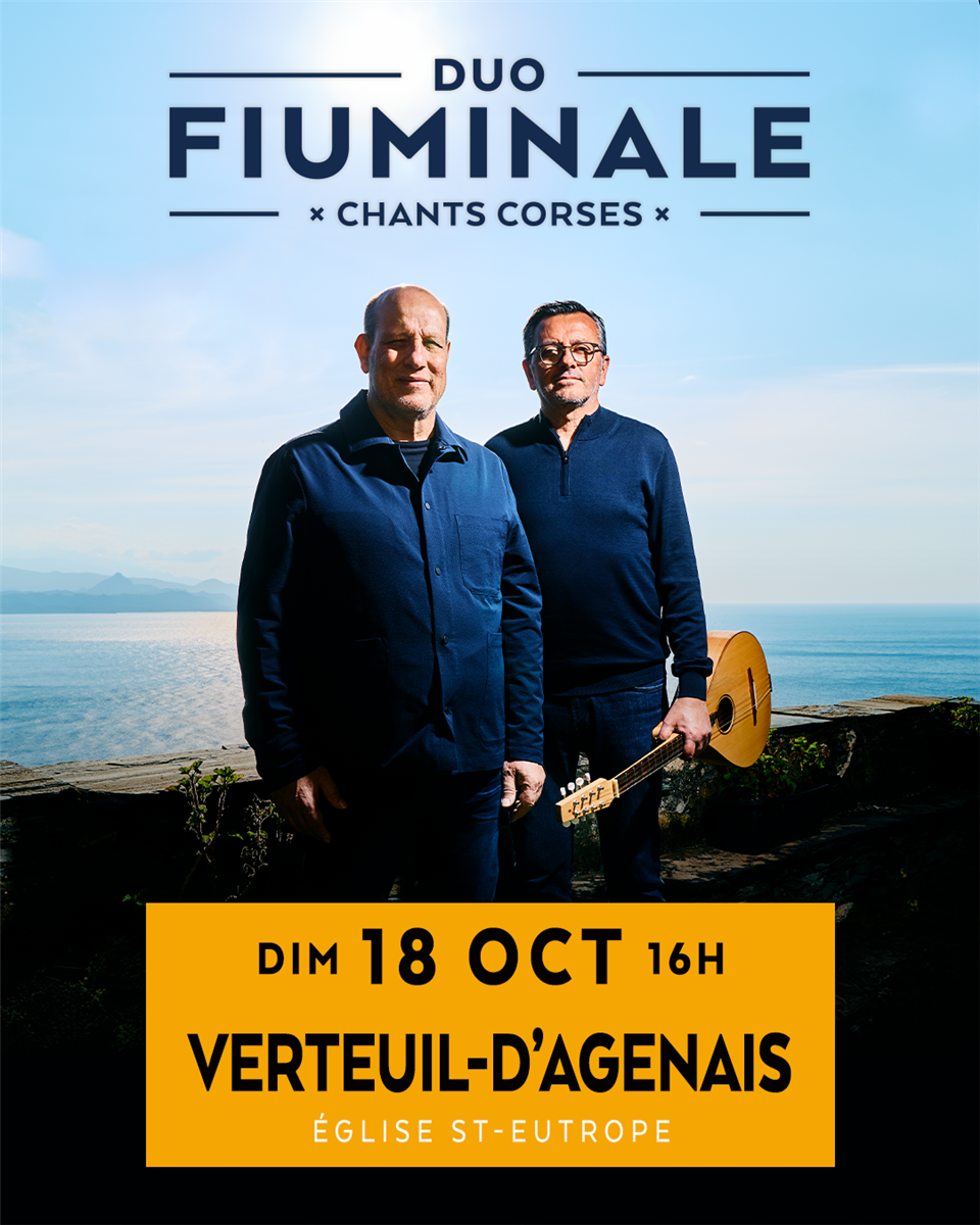 Concert chants corses : Duo FIUMINALE