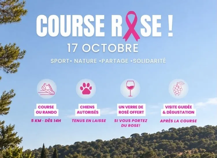 Course Rose pour Octo ... - Crédit: Domaine du Grand Mayne | CC BY-NC-ND 4.0