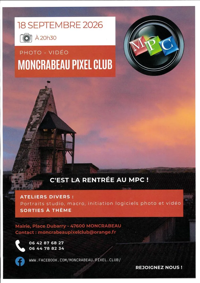 C'est la rentrée au M ... - Crédit: Moncrabeau pixel club | CC BY-NC-ND 4.0