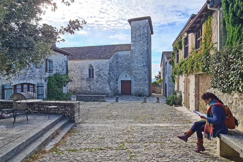 Eglise Sainte-Foy à Pujols