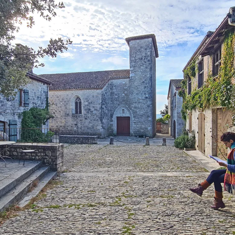 Eglise Sainte-Foy à Pujols